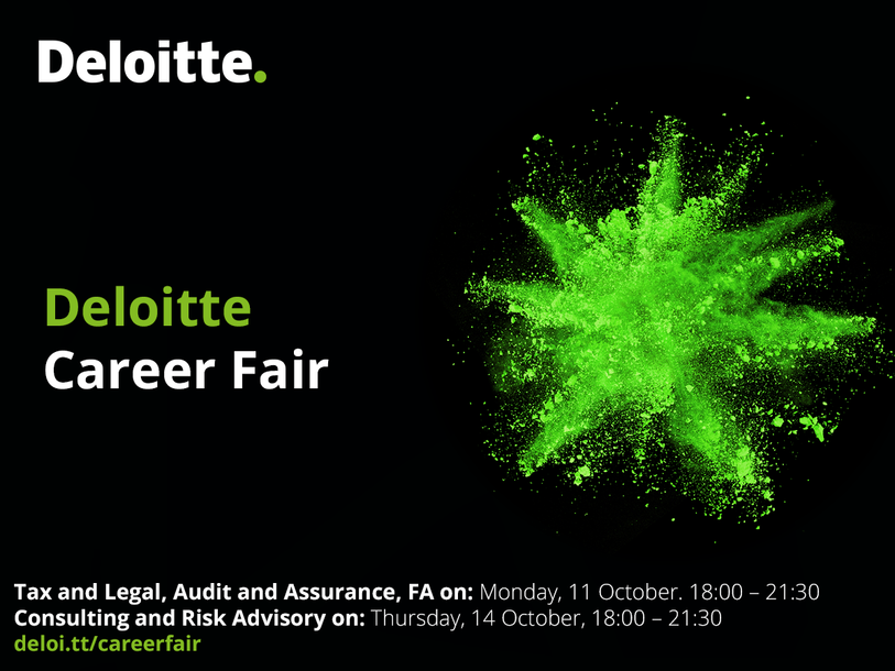 Event Deloitte Deloitte Career Fair header