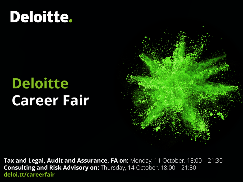 Event Deloitte Deloitte Career Fair 2021 header