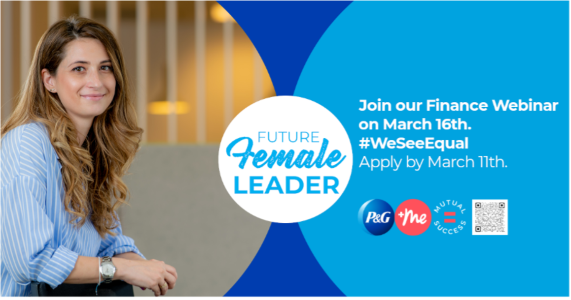 Event Procter & Gamble FUTURE FEMALE LEADER  header